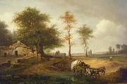 Caspar David Friedrich landscape oil painting artist
